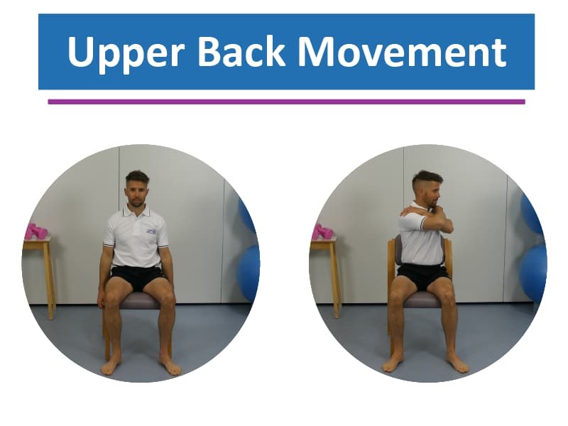 Upper Back Rotation Exercise Upper Back Exercise Overview | Norfolk & Waveney Community ...